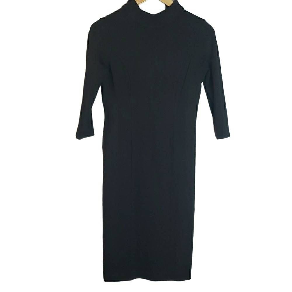 Vintage Talbots Black Dress